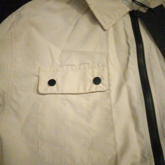 Soul Star England Mens Sweater Zip Up NWT Pockets Pouches Color Beige Size XXL - Picture 2 of 10